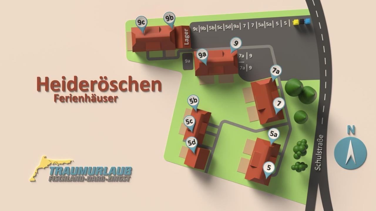 青斯特Heideroeschen Park Heideroeschen 9A别墅 外观 照片